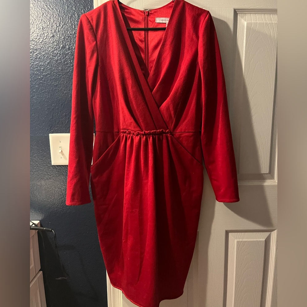 RARE Vintage Carmen Marc Valvo Dress